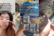 ‘Made out of teflon.’ – Woman Warned People Against Using Oral B Glide Dental Floss