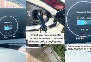 Kia Customer Said It Takes 41 Hours To Fully Charge Her Electric Car At Home. – ‘Do your research on home chargers before you buy one.’