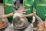 Subway Employee Showed Viewers How The Chain Restaurant Makes Its Tuna Fish