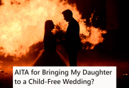 After Getting Permission To Bring Her Toddler To A Child-Free Wedding, The Groom’s Mother Got Upset And Made Some Horrible Remarks