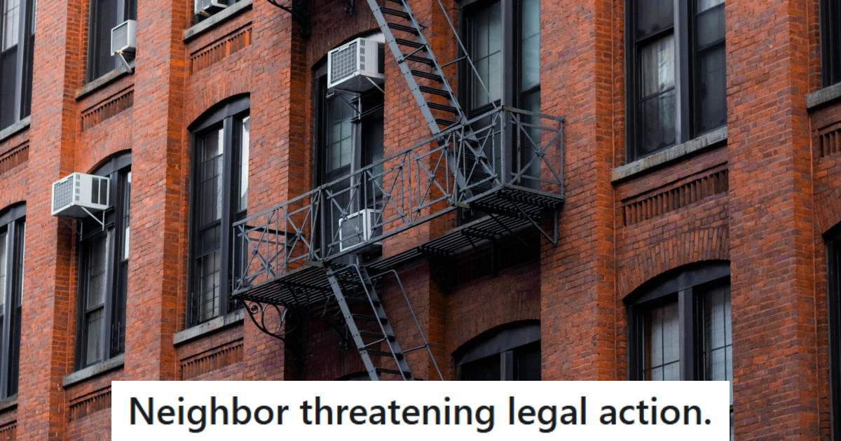 An Entitled Neighbor Threatens Legal Action Over Air Conditioner Runoff, Leaving This Tenant Anxious And Frustrated » TwistedSifter