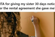 She Was Renting Her Sister’s Studio Apartment, But Her Sister Was Offended When She Found A Bigger Place