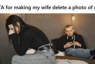 His Wife Posted An Unflattering Picture Of Him, So He Asked Her To Delete It. She Was So Upset She Cried And Wouldn’t Talk To Him.