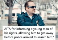 Man Informs Nervous Teen Of His Rights, Sparking A Tense Standoff With A Community Officer
