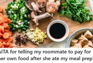 Roommate Takes Prepared Meals Without Permission, But When They Finally Get Called Out They Give The Silent Treatment In Return