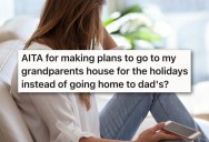 Intrusive Dad Wanted His Daughter To Stay With Them And Share Her Room With His Stepdaughter, But She Refused And Decided To Stay With Her Grandparents