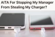 She Let Her Manager Use Her Phone Charger, But Now He Uses It A Lot And Even Breaks Into Her Office To Get It. Now She’s Putting An End To It Once And For All.