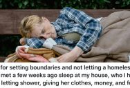 Homeowner Shared Her Shower And Food With A Young Homeless Woman, But Now She Feels Terrible She Didn’t Allow Her To Sleep At Her House