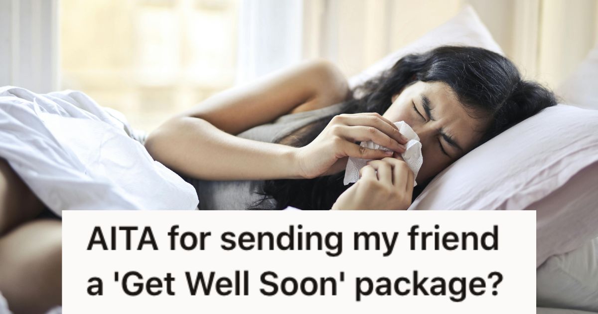 He Sent A Care Package To His Sick Friend, But Now Her Boyfriend Is Angry With Him Because He Think He Has Other Intentions » TwistedSifter