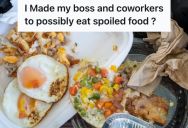 Her Coworkers Didn’t Help Her Clean Up The Office, So She Stopped Doing It Herself And Let The Leftover Food Rot