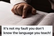 Teacher Returned Their Report And Marked Some Words “Nonsense,” So They Brought A Webster’s Dictionary And Showed Her The Definition