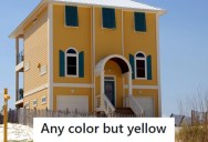 Judge Orders Him To Repaint The House Awarded To Ex-Wife, So He Chooses The One Color She Despises