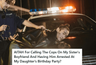 She Tried To Create A Safe And Normal Childhood For Her Children, But When Her Sister Showed Up At Her Daughter’s Birthday Party With Her Abusive Partner, She Called The Police