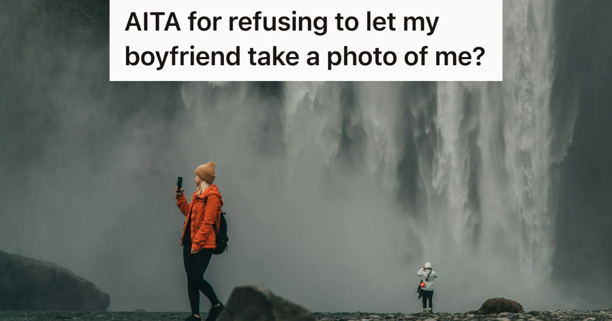 Boyfriend Offered To Take Her Picture In A Scenic Spot On A Hiking Trail, But She Didn’t Think His Zoomed In Photos Of Her Were Funny » TwistedSifter