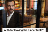 His Dad Picked A Fight With Him At A Restaurant, But Instead Of Getting Into It He Made Up An Excuse And Left