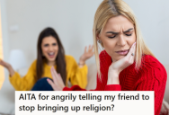 Her Friends Often Visit Another Friend Who’s In A Mental Hospital, But She Doesn’t Like It That One Of Them Keeps Bringing Up Her Religious Beliefs