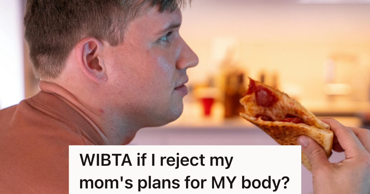 His Mom Thinks He Gained Weight Because He Missed Her, But He Admits To Her It Was Because He Grew To Love Pizza » TwistedSifter