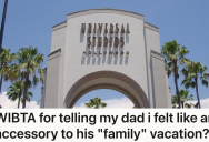 Teen Goes On A Family Vacation To Universal Studios, But Their Family Quickly Made It Clear They Only Wanted To Use Their Disability Access Pass