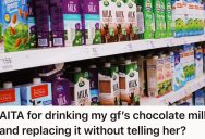 Boyfriend Drinks Girlfriend’s Chocolate Milk, Replaces It Without Telling Her And Gets Into Drama Over A Straw