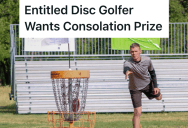 When Two Disc Golf Players Tie For Third Place, They Compete Again To See Who Will Get To Take Home The Prize