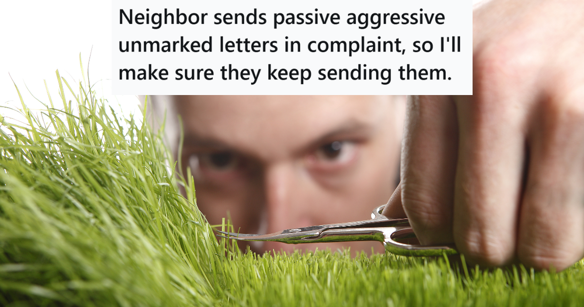 New Neighbor Complained About The Length Of His Lawn Before He Even Unpacked His Boxes, So He Made Sure To Push The Limits On Length Going Forward » TwistedSifter