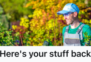 Homeowner Skipped Out On The Bill, So The Landscapers Brought Back His Yard Waste And Piled It Sky High In His Driveway