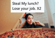 Manager Had A Long Day And It Got Worse When He Discovered That Someone Had Stolen His Lunch. So He Pulled Up The Cameras, Found Out Who It Was, And Fired Them.