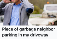 Selfish Neighbor Blocked Homeowners’ Driveway And Dismissed Their Complaints, So They Sent His Car On A Costly Detour To Staten Island