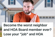 A Small Dispute With An HOA Board Member Over An RV Escalated Into A Major Battle, So The Homeowners Used the HOA’s Own Rulebook To Bring It Down Entirely