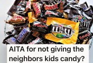 Mom Demands Candy For Her Kids After A Traditional Holiday’s Hours Are Past, But When A Neighbor Offers Fruit Instead She Says Absolutely Not