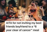 Friend’s Boyfriend Bullied Him During Cancer Battle, So He Refuses To Invite Him To His “6 Years Clear” Celebration