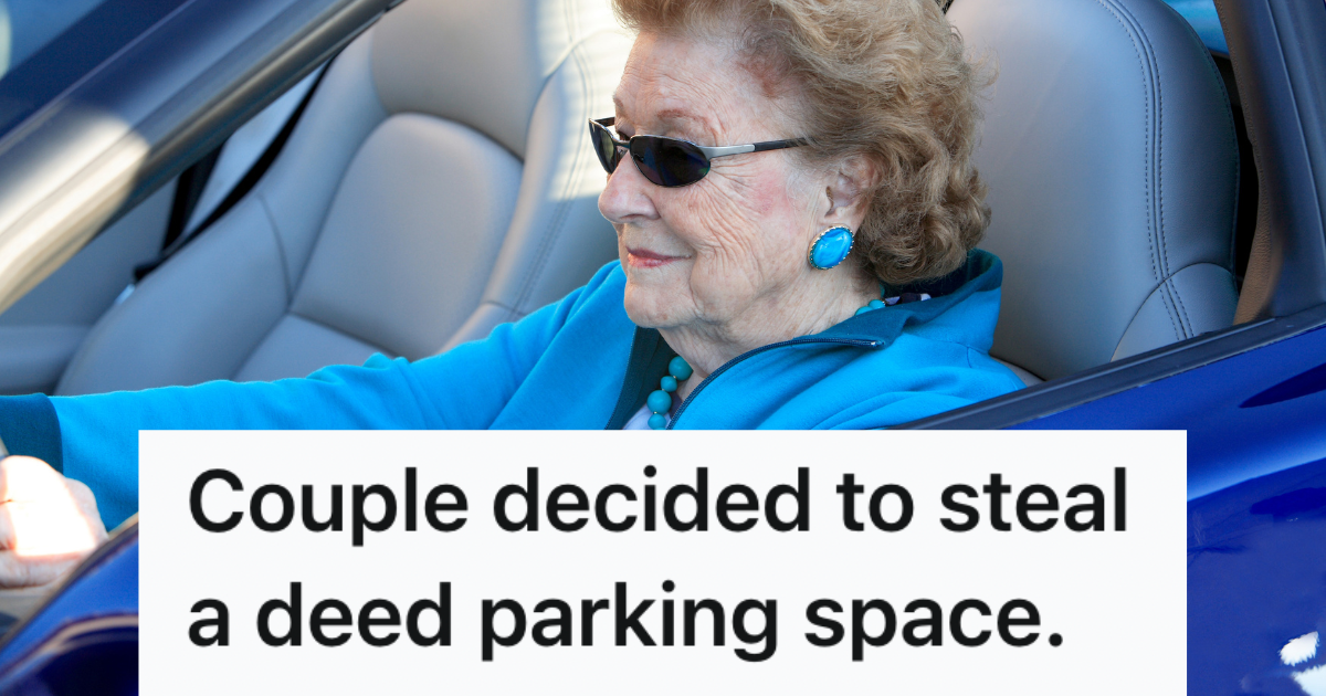 Renters Claimed A Retiree’s Space As Their Own, So She Blocked Their Car And Charged Them For Their Mistake » TwistedSifter