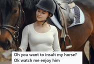 Ungrateful Mother Cancelled Her Daughter’s Free Horseback Riding Lesson, So The Horse’s Owner Decided To Get Revenge On The Mother