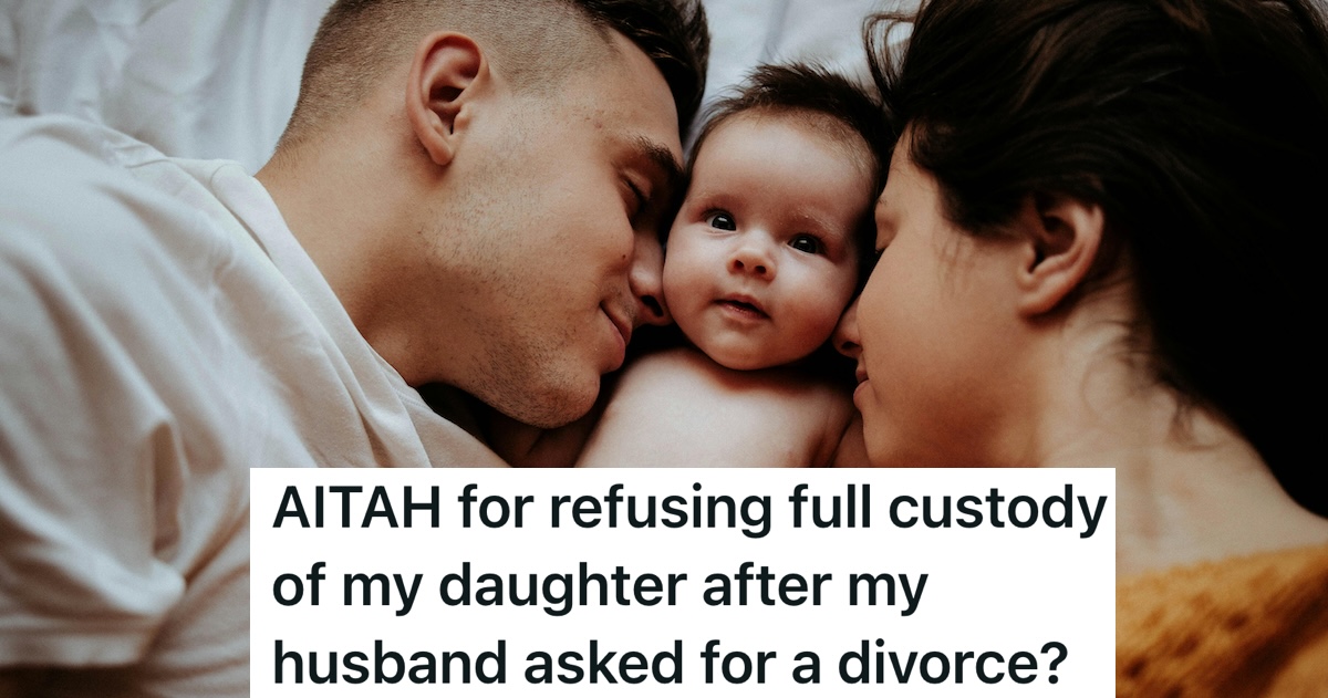 Husband Demands A Divorce After His Wife’s Serious Health Struggles, So She Refuses Full Custody Of Their Daughter