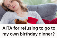 She Told Her Dad She Was Too Sick To Celebrate Her Birthday, But He Ignored Her And Booked A Reservation Anyway