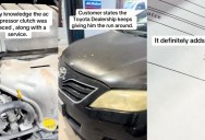 Mechanic Called Out A Toyota Dealership That Failed To Fix A Customer’s Air Conditioning After He Paid Almost $2,000