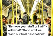 A Stranger Demanded A Seat On A Train, So The Passengers He Offended Stayed On Way Past Their Stop To Prove A Point
