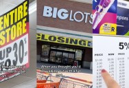 Big Lots Shopper Was Disappointed By Their Going Out Of Business Sale. – ‘When you thought you’d be walking out with a full car.’