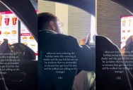 Dunkin’ Donuts Customer Witnessed A Strange Moment Between An Employee And Their Friend In A Drive-Thru