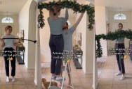 Viral Shower Curtain Holiday Decorating Hack Is Taking TikTok By Storm