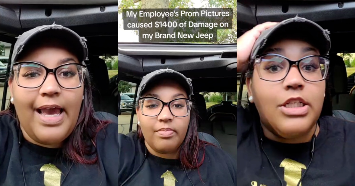 Jeep Owner Said She Tried To Help Out a Teenager With Their Prom Photos And It Seriously Messed Up Her Car » TwistedSifter