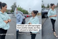 Customer Bought a Mercedes With A Bad Engine, But The Dealership Wouldn’t Let Her Bring It Back