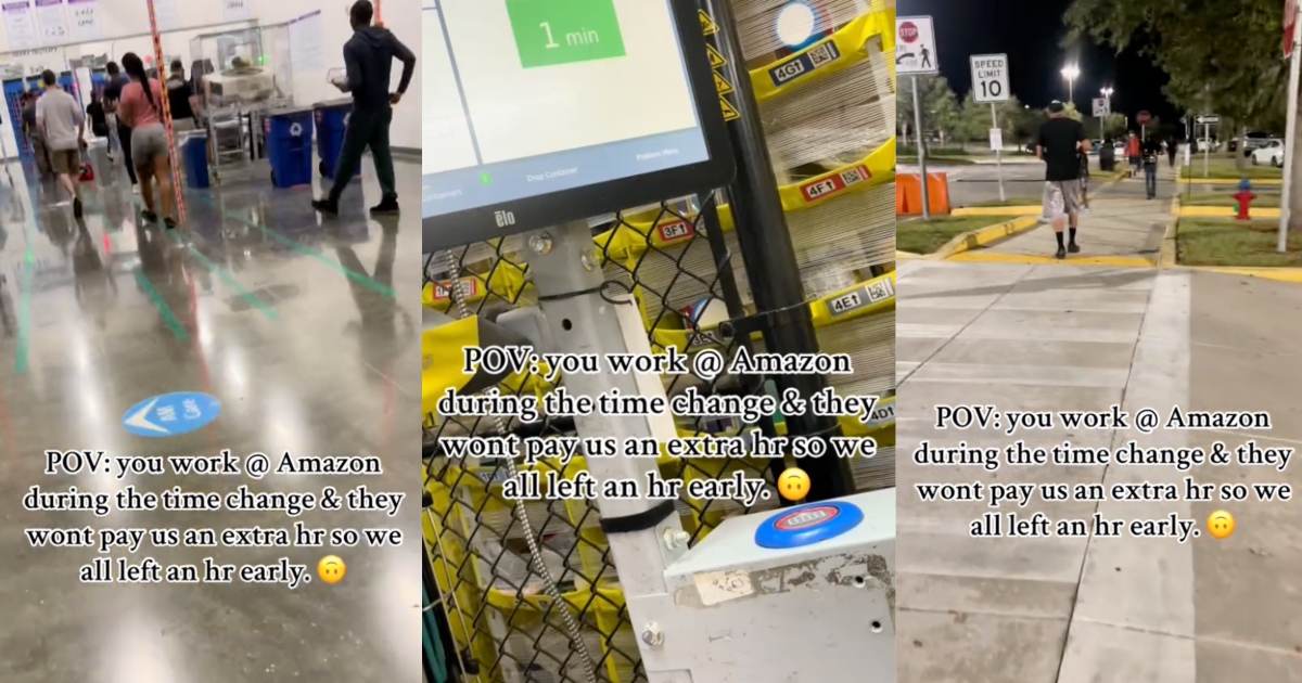 Amazon Workers Walked Out After They Were Expected To Work Extra Because of Daylight Savings Time » TwistedSifter