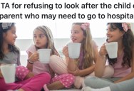 Single Dad Asks If His Daughter Can Stay With Friends, But As The Sleepovers Become More Frequent This Family Doesn’t Want To Host Her Because It’s Upsetting To One Of Their Kids