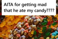 She Bought A Special Pack Of Candy On The Way Home From An Overseas Trip, But When She Went To Eat It Her Husband Had Already Devoured All Of It