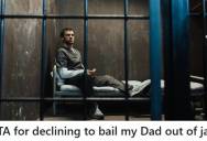 Son Refuses To Bail Out His Father From Jail, And Hopes Tough Love Will Teach A Hard Lesson