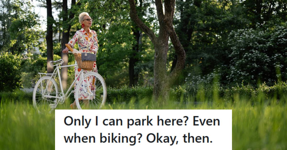 Teacher Offers Coveted Parking Spot To Coworkers, But Is Told Sharing Isn’t Allowed. So She Parks Her Bicycle There Instead To Protest The Ridiculous Rule. » TwistedSifter