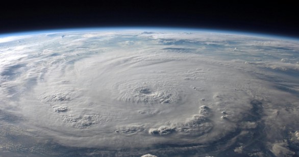 The Earth's atmosphere from space