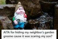 Parent Hides A Neighbor’s Garden Gnome After It Terrifies His Child, But It Sparks A Heated Dispute Over Boundaries