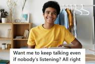 Teen Knows That His Dad Is Only Pretending To Listen To Him, So He Pretends He Told His Dad Valid Reasons That Got Him Out Of Doing His Chores